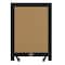 Flash Furniture Torched Wood Magnetic Tabletop/Hanging Chalkboard HFKHD-GDIS-CRE8-722315-GG - alternate 10